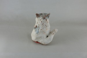 幸生窯　前川幸市作　猫（座り）