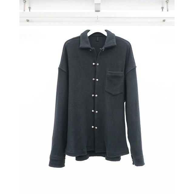 [ISŌ：位相] (イソウ) ISO-084-SHT Silk Fleece Long-Sleeve Shirt