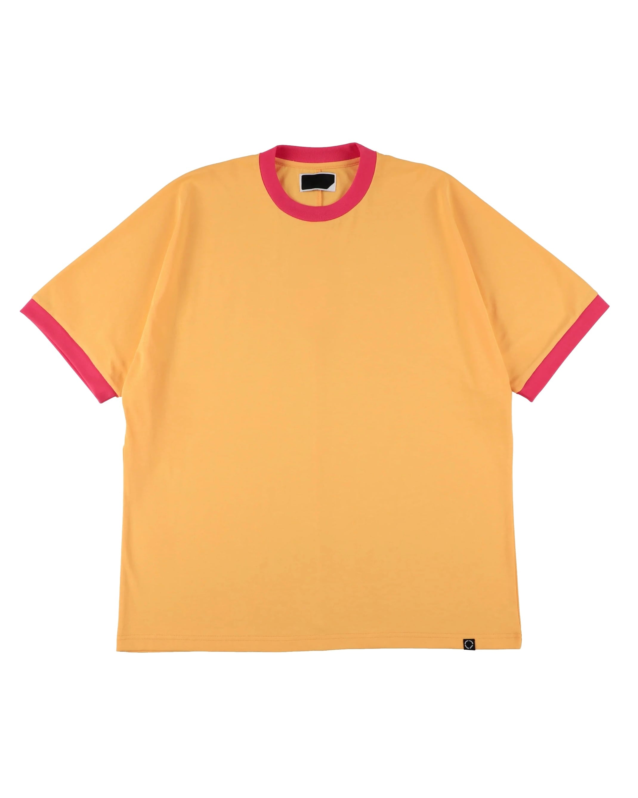 PHINGERIN【MONO SEAM RINGER T-SHIRT ORANGE x PINK】