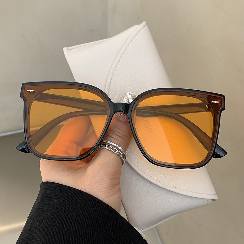 レッド薄手 ストリート スクウェア ブラック・アイド・ピーズ21657326438