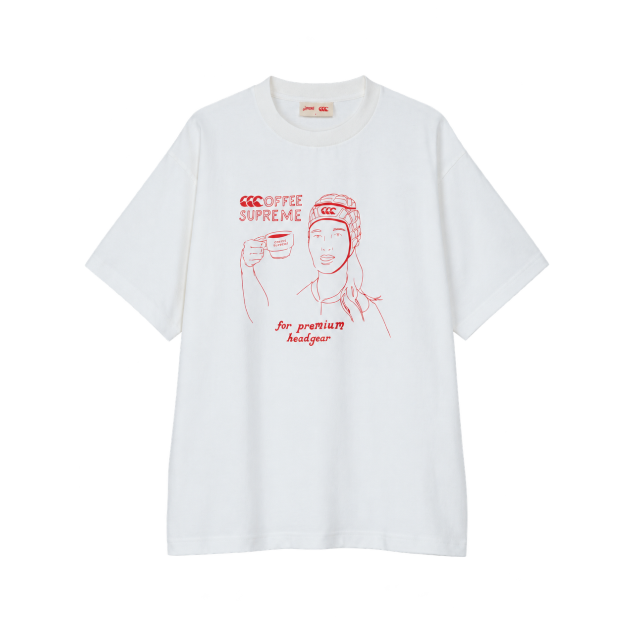 canterbury x Coffee Supreme Tシャツ girl