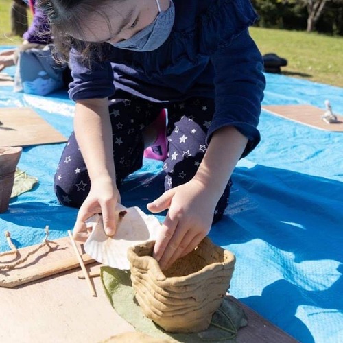 終了【2022年6月4日開催】縄文ピクニック：縄文広場で土器づくり