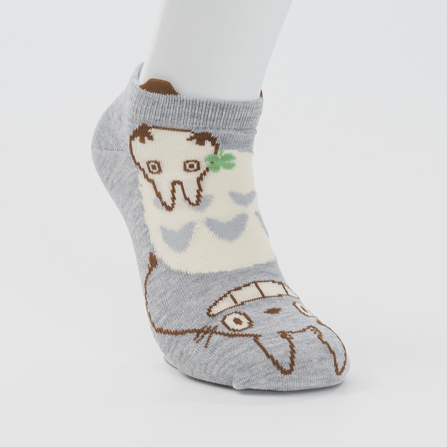 となりのトトロ　靴下・ソックス 25~27cm（パペット大トトロ/4431）