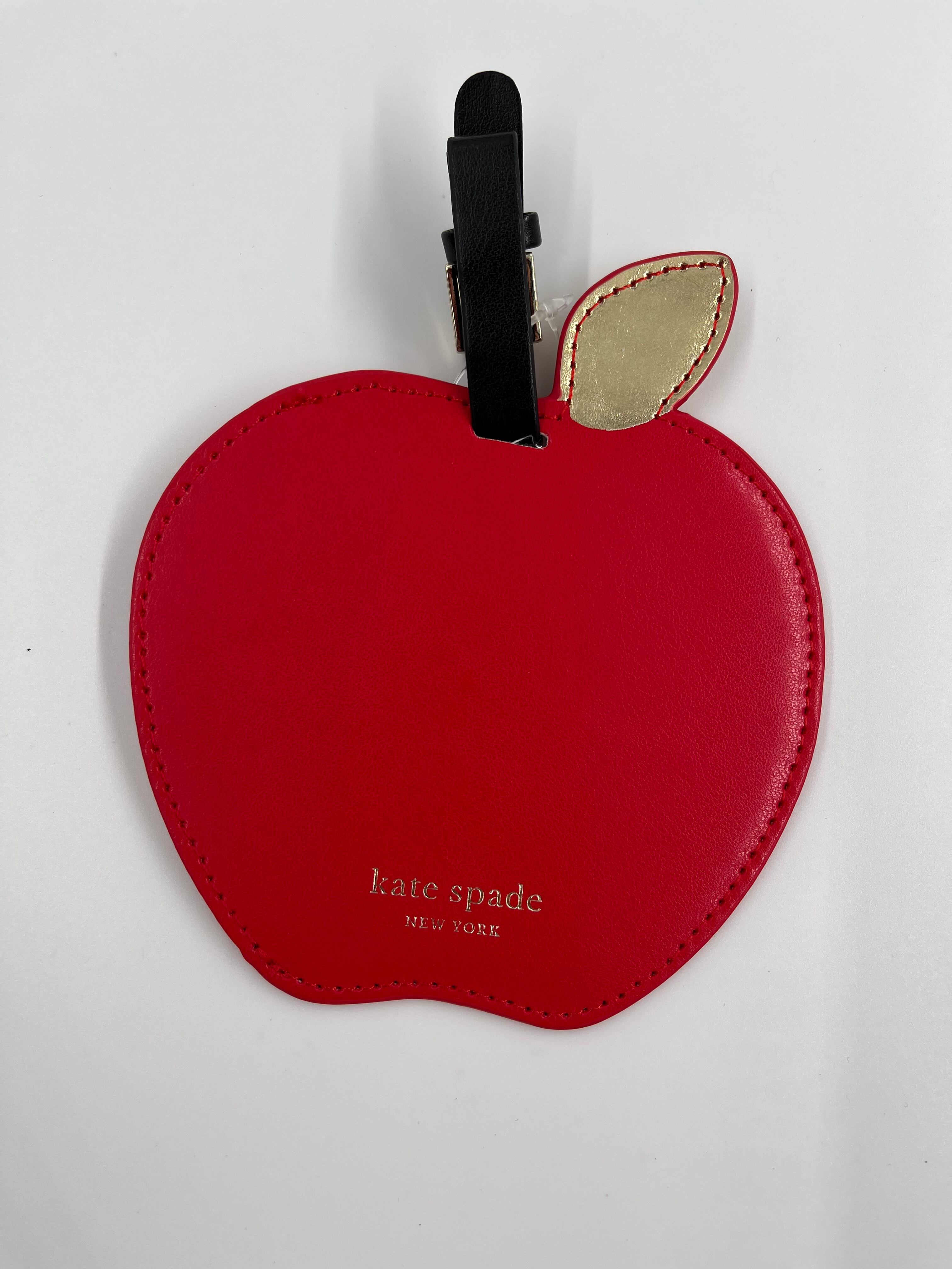 kate spade NEW YORK【ケイト・スペード ニューヨーク】216350 APPLE LUGGAGE TAG ラゲージタグ 旅行