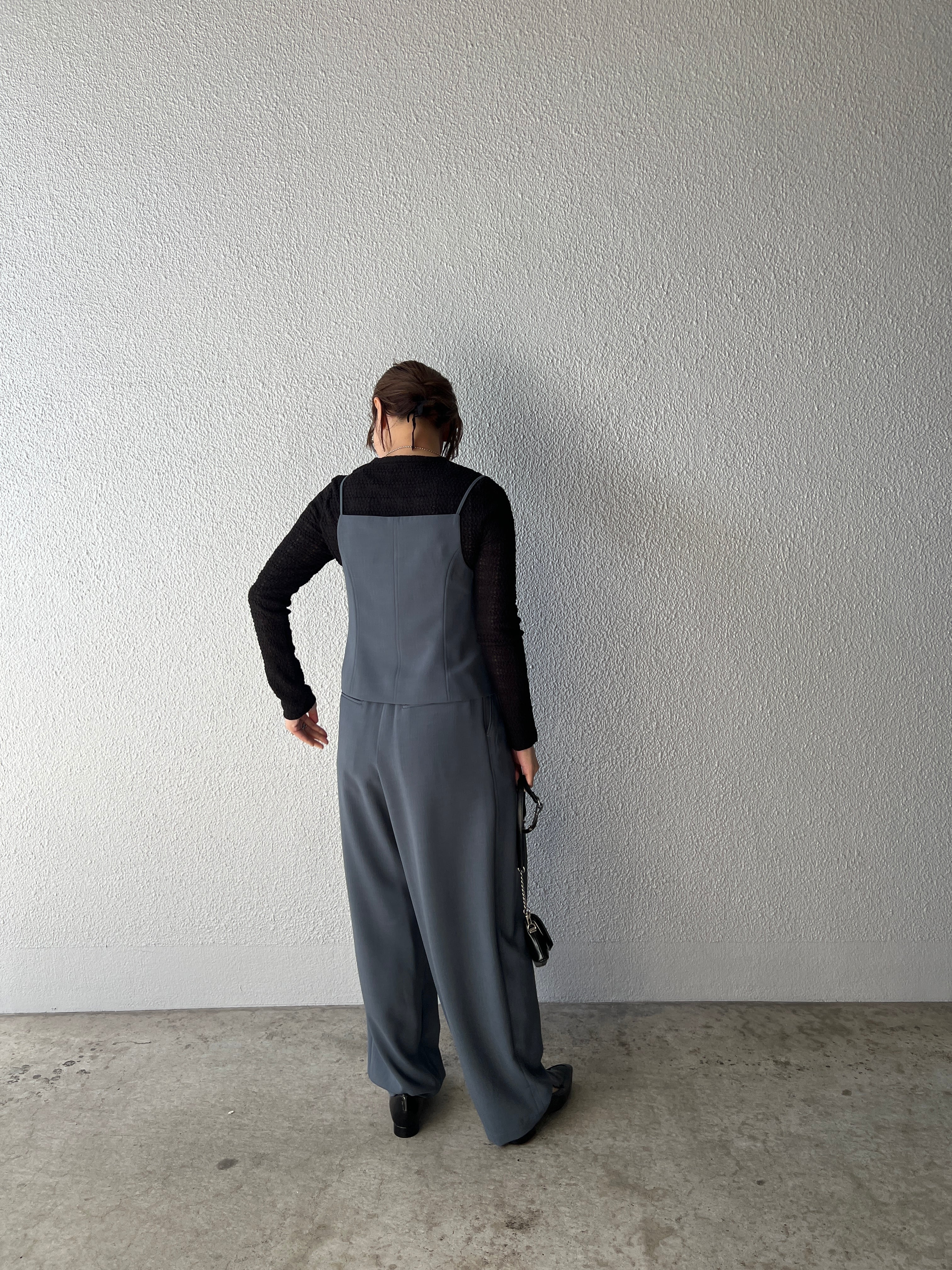 【PASSIONE】3ピース可サイドジップキャミビスチェ 616956