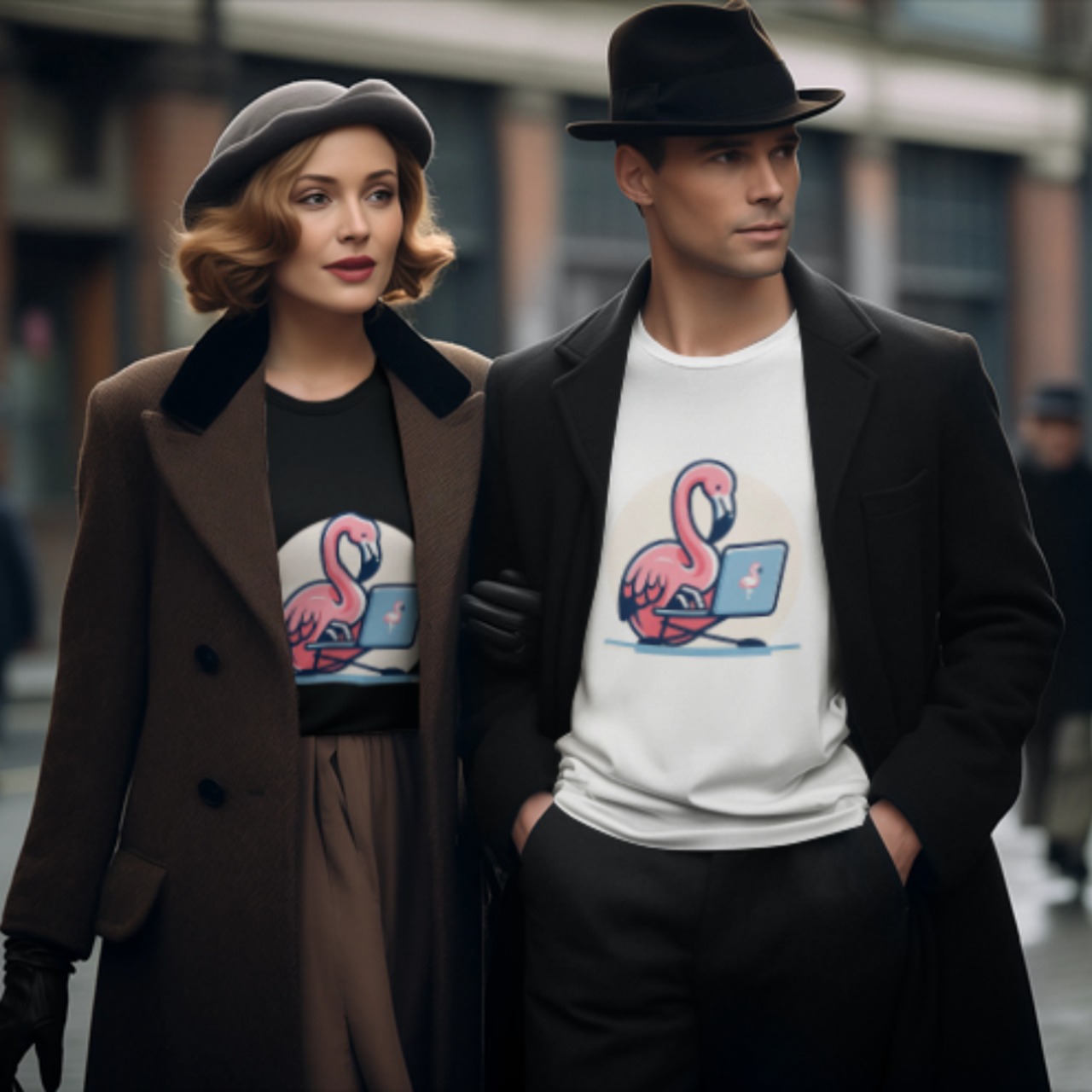 T-shirt -フラミンPC 4111