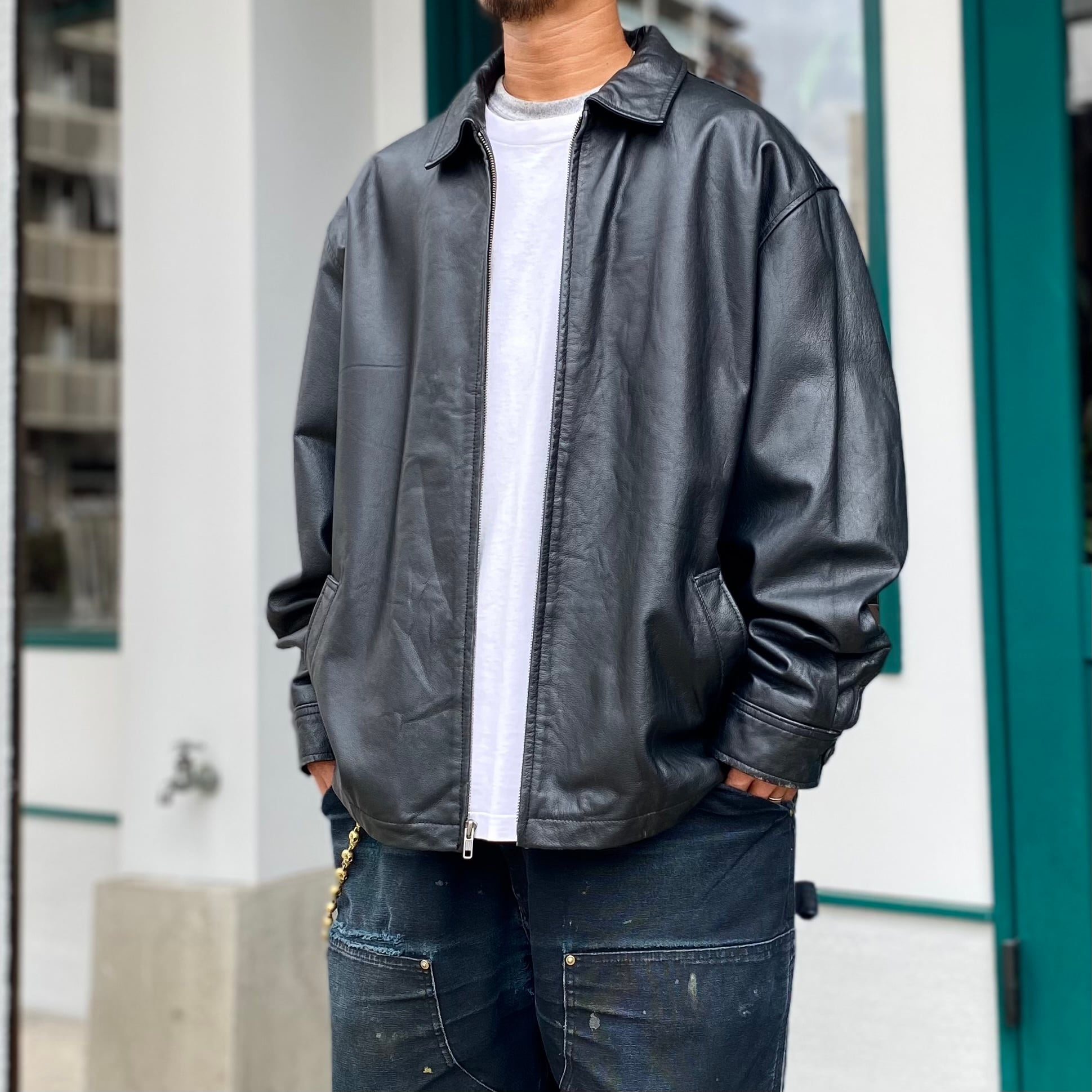 XL 00's/2000 GAP レザー ジャケット | ROW used clothing