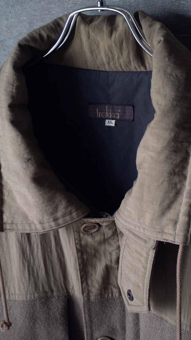 "trekka" used Wool nylon sports jacket