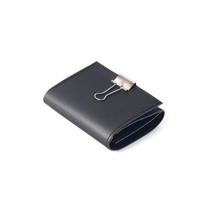 ED ROBERT JUDSON (エドロバートジャドソン) GEM - CLIP TRIFOLD WALLET 【BLACK】