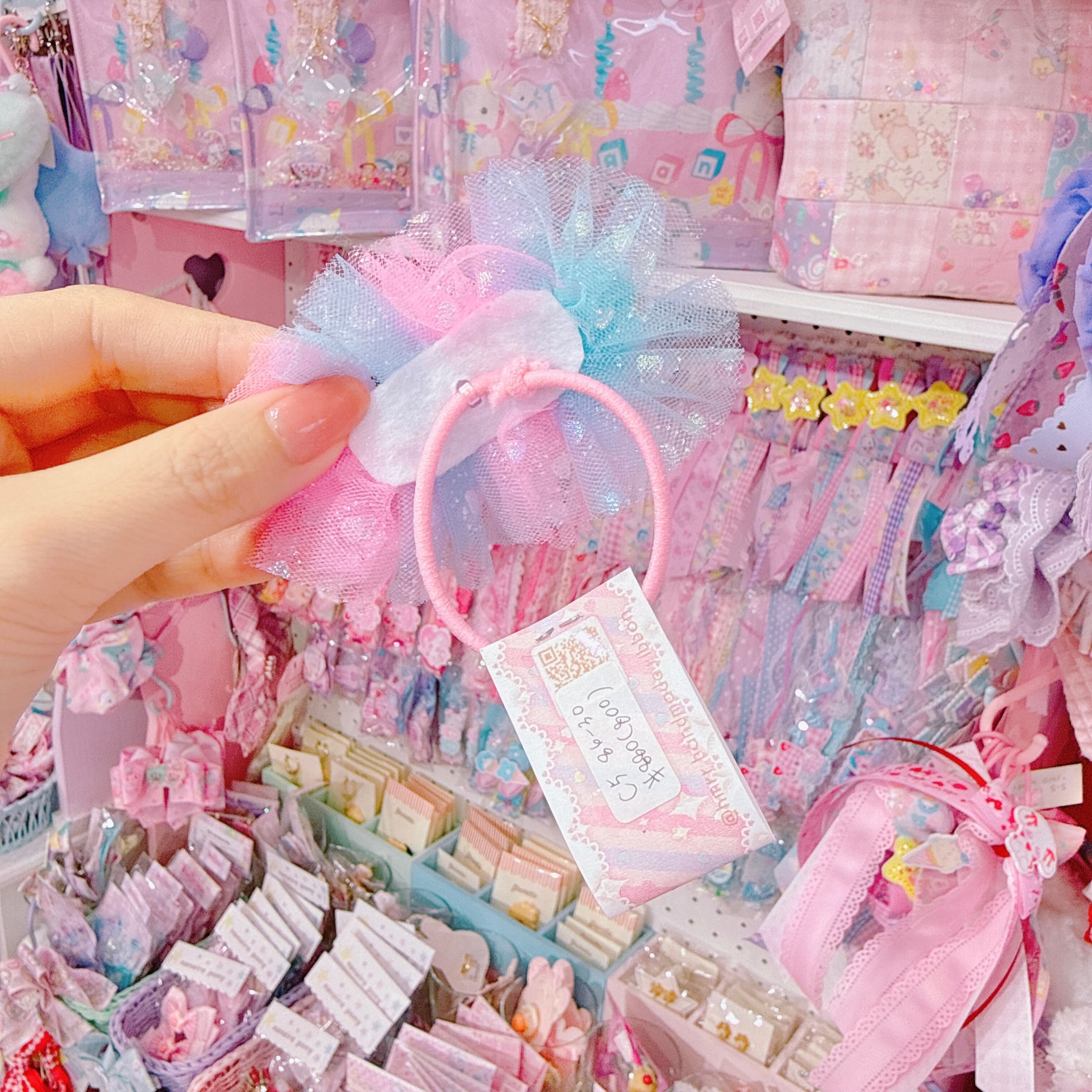 【C5】86-30チュールヘアゴム