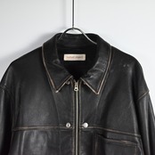 【店頭販売限定】barbell object / leather coverall size1 ,2完売