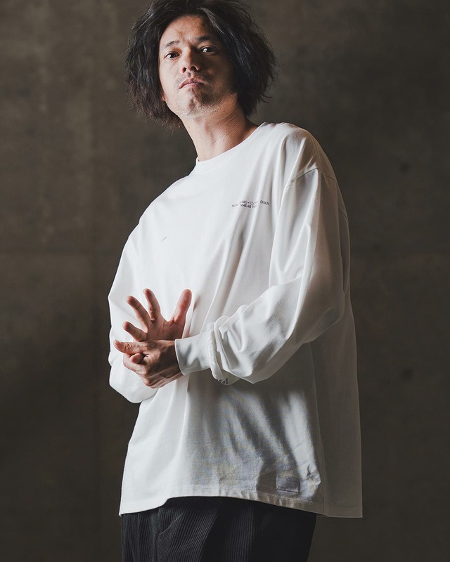 【GLIMCLAP】ボックスシルエット ロゴプリント ロンT　(19-027-gls-cf)