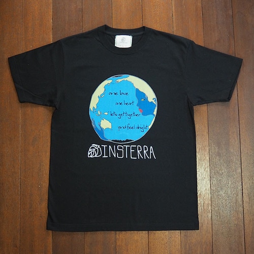 【Web限定】アートTシャツ「EARTH」ブラック