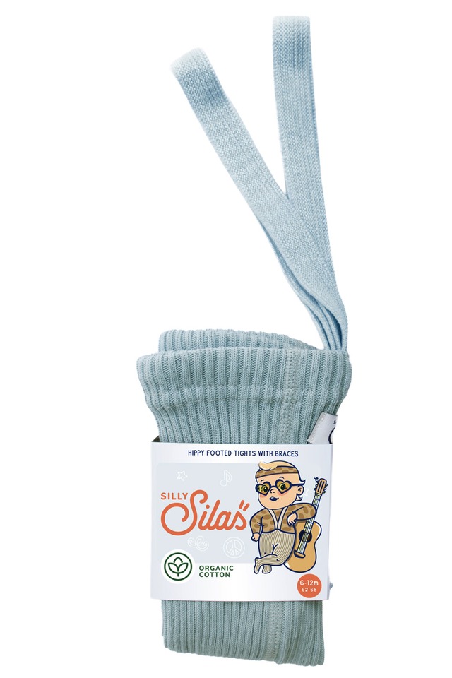 SILLY Silas Hippy Tights Collection  Misty Blue