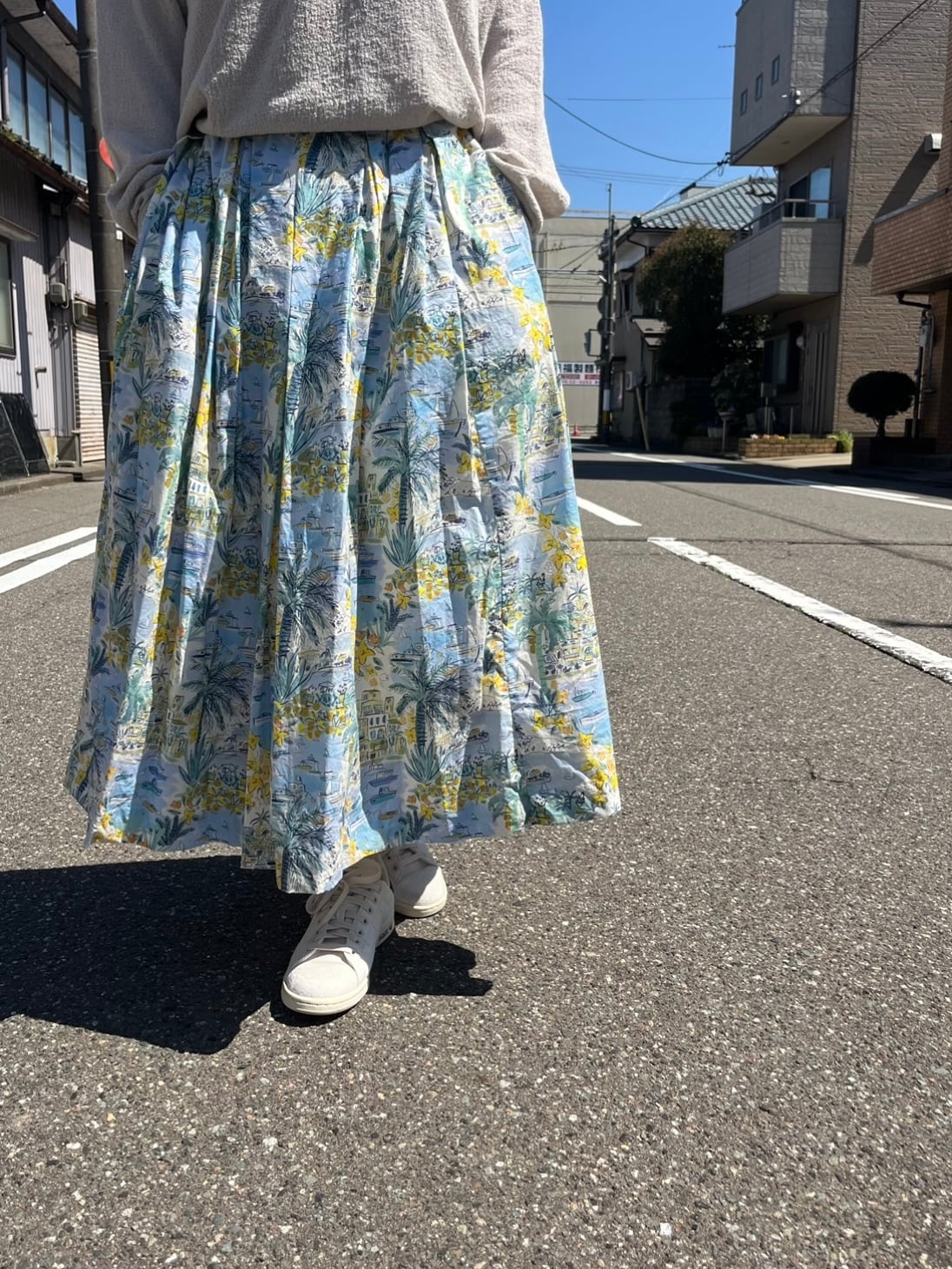 YAECA CANVAS DESIGN GATHERED SKIRT N0.42061603 | BENTO