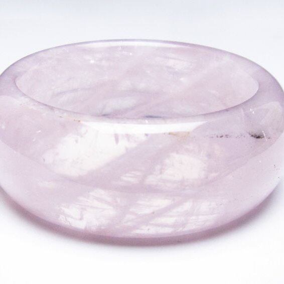 ローズクォーツ バングル 一点物 メール便可 [M便 1/10] 111-37060