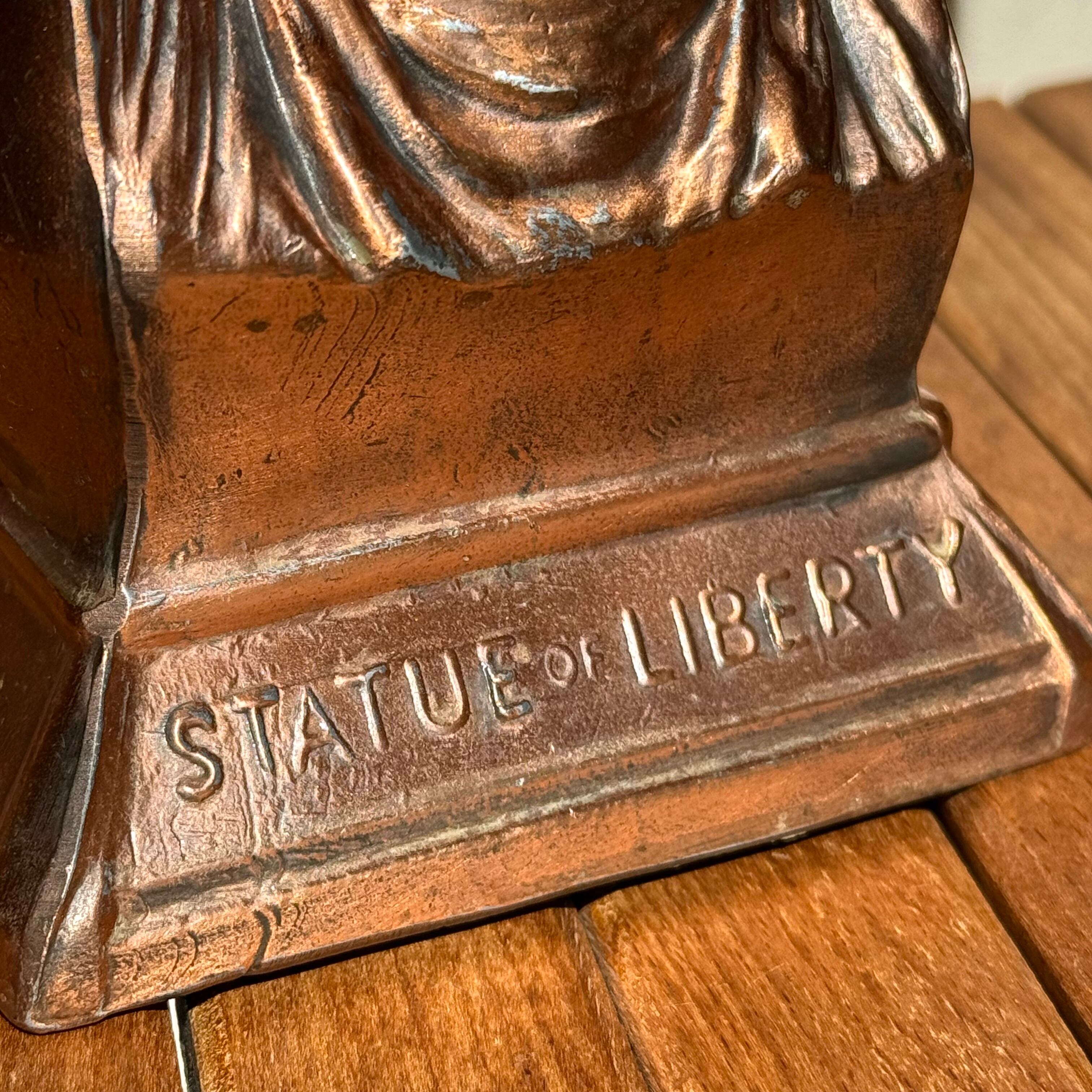 Vintage STATUE OF LIBERTY Coin Bank 自由の女神 コインバンク 貯金箱