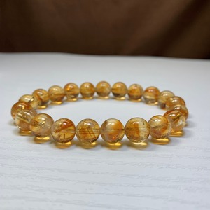 3.ハニーカラー☆ファントム入り♪ディープシトリン・ブレスレット