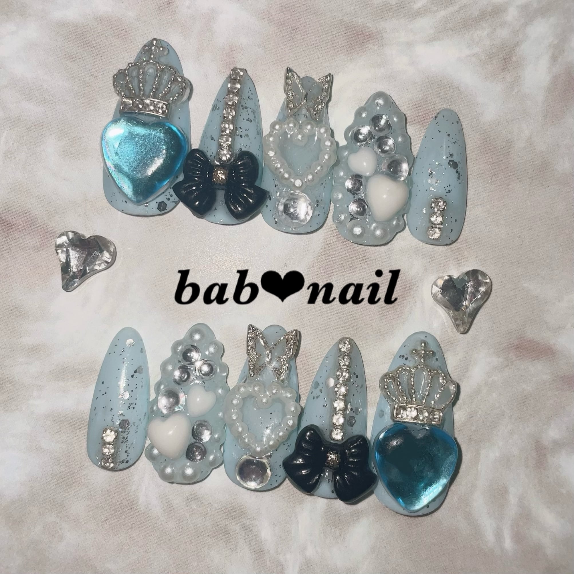 スキニーオーバルサイズ表 | ばぶnail❤︎ネイルチップ