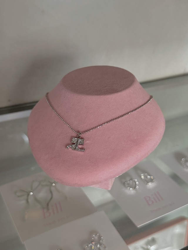 Courrèges special logo necklace