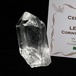 レムリアンシード 水晶 原石 ブラジル ミナスジェライス州 コリント産 証明書付属 一点物 271-394