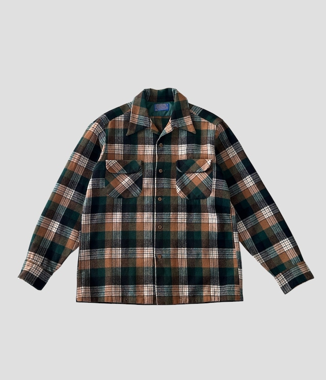 -Pendleton- Vintage 70s M Board Shirt made in USA