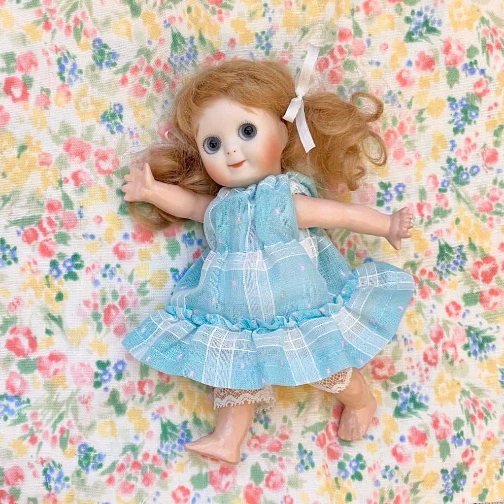 3hワークショップ】ケストナーグーグリー/約15cm/ビスクドール制作