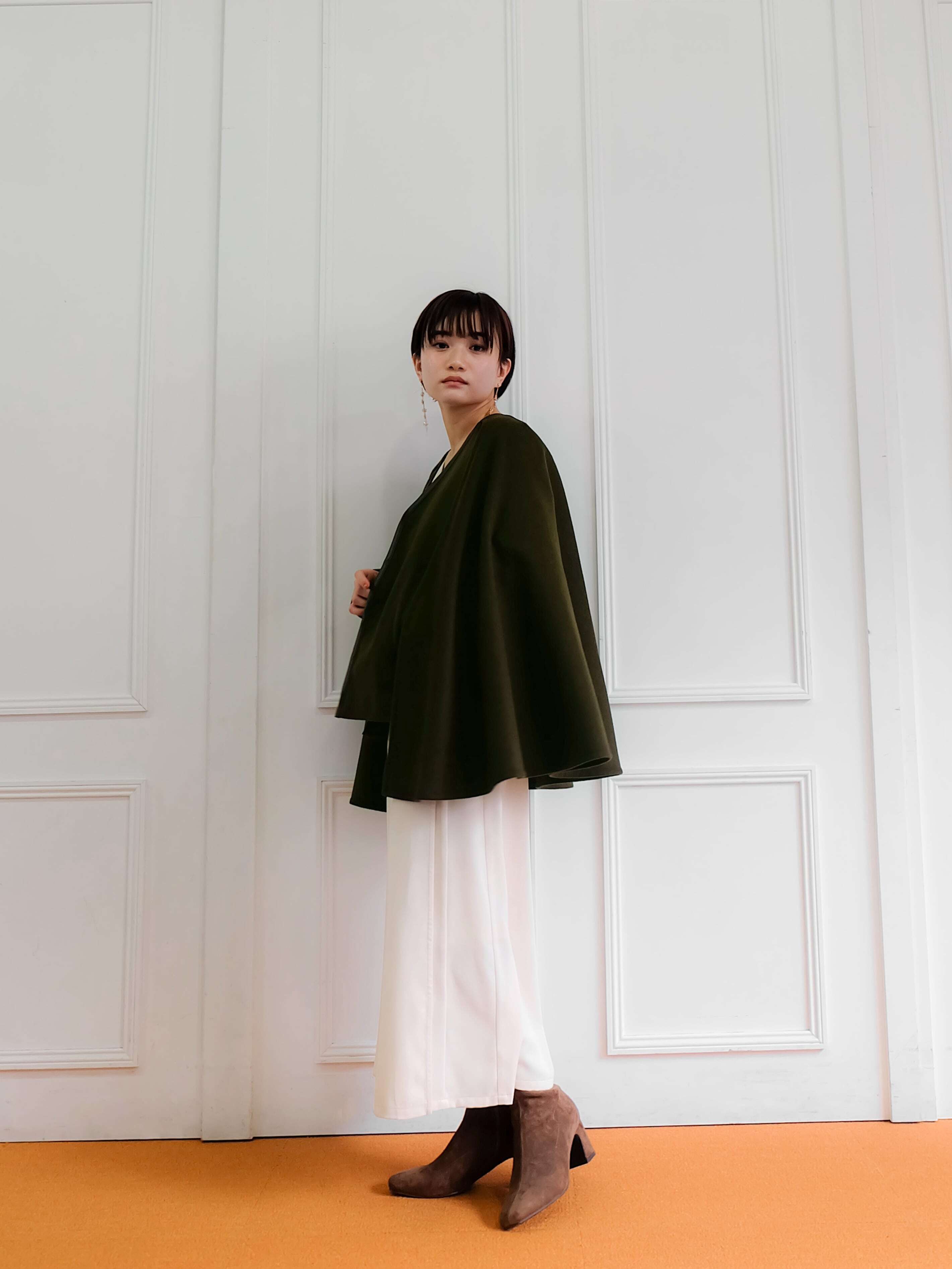 wool cape coat | Katrin TOKYO wool cape coat | Katrin TOKYO