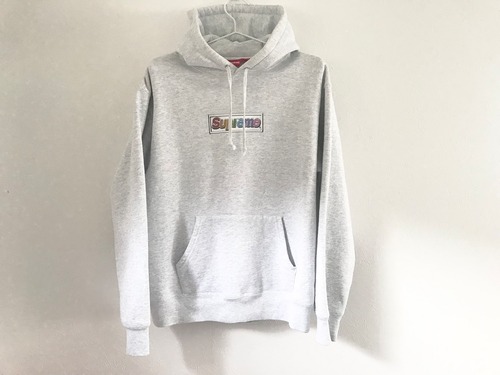 2022SS Supreme Bling Box Logo hoodie MADE IN CANADA