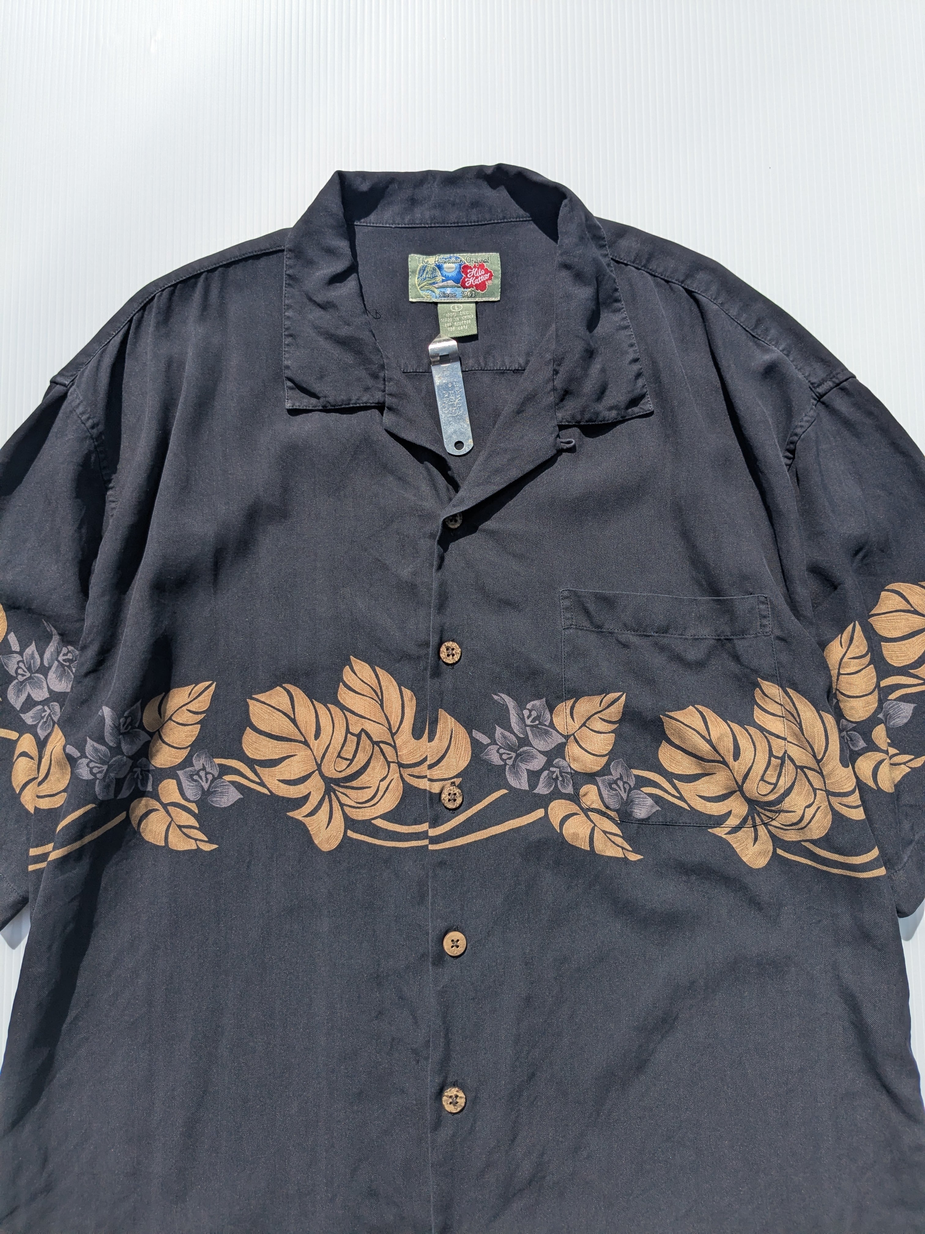 トップス 90s OLD STUSSY aloha open collar shirt 90's OLD STUSSY aloha open collar shirt | Morning Glory