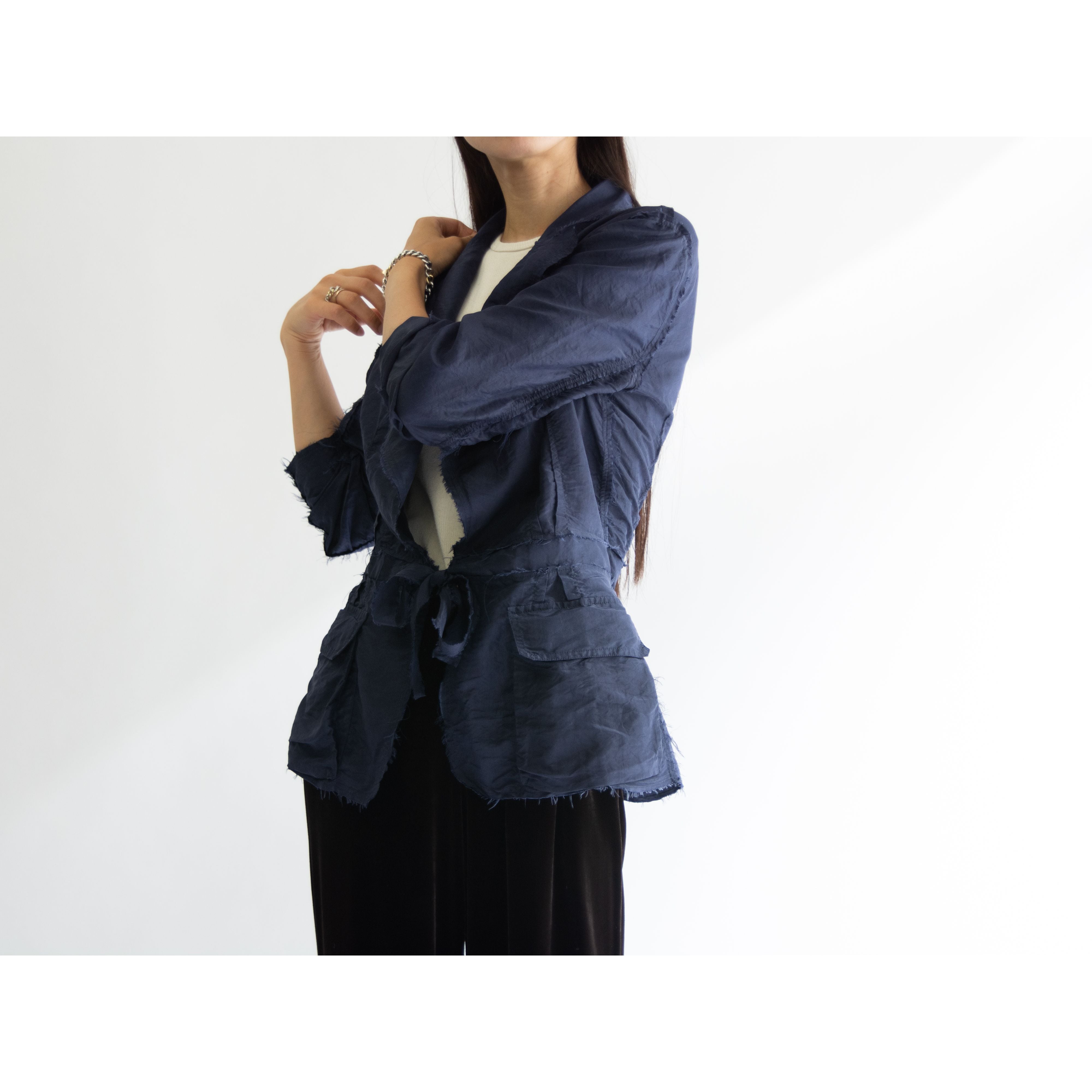 100%シルク　ジャケット　silk jaket