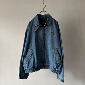 -CHAPS RALPH LAUREN- 90's denim swing top