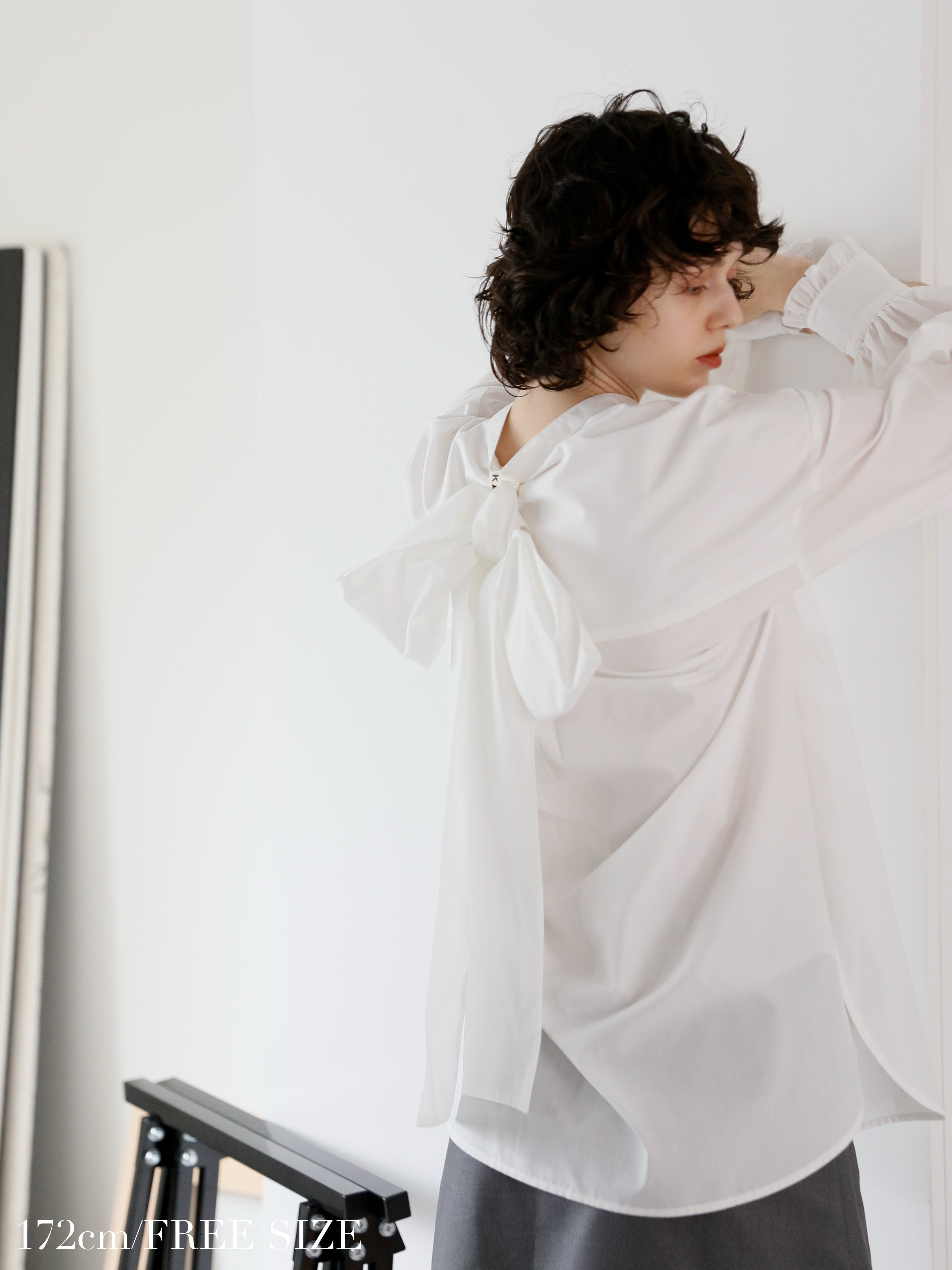 2way big ribbon blouse | Katrin TOKYO