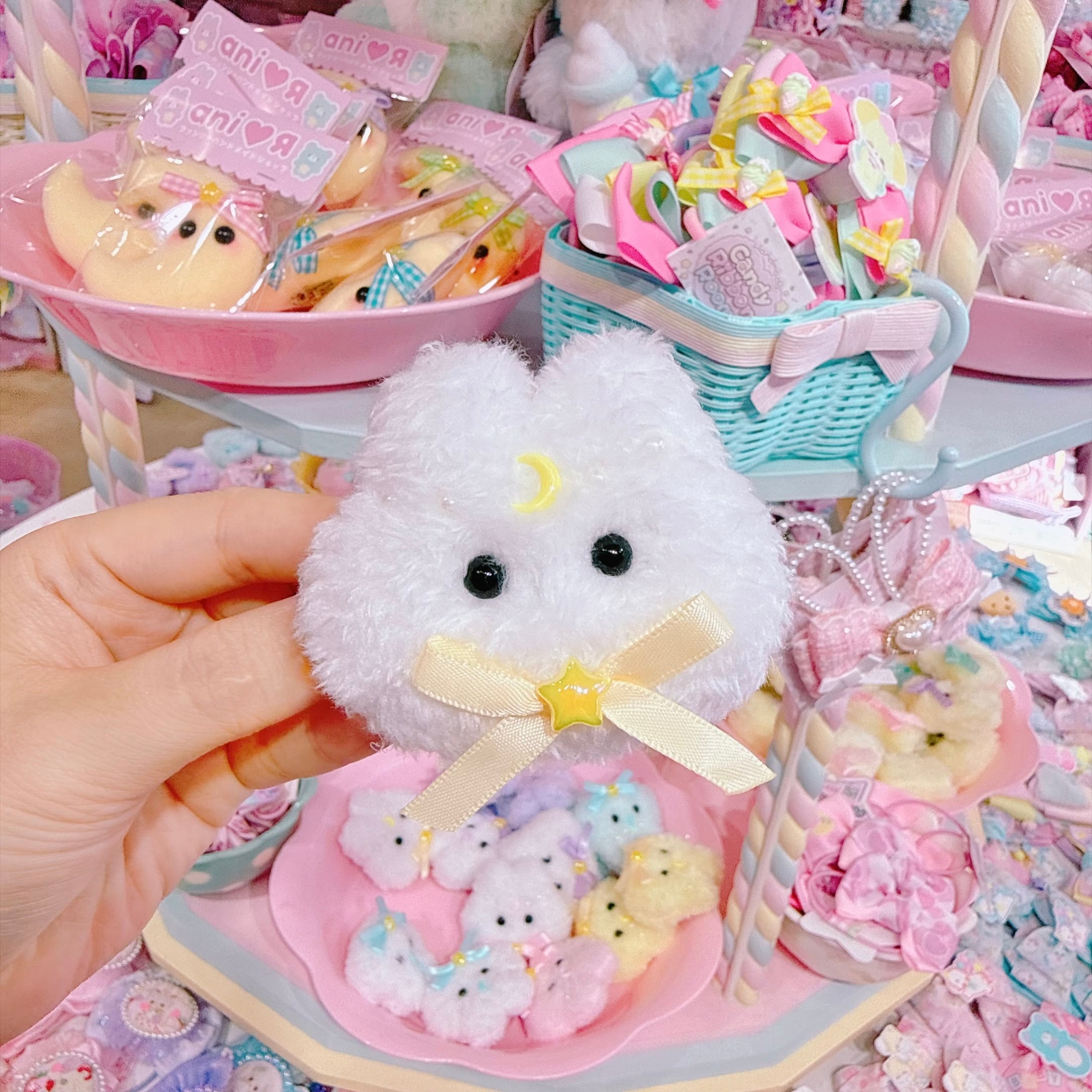 【あにあーる】ぬいぐるみ2wayピン（まほうWHYE）