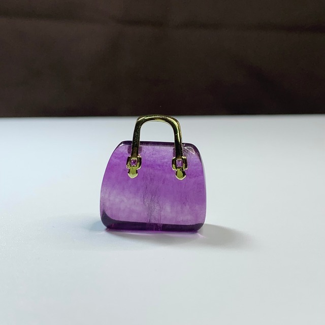 41.天然石とお出かけ☆フローライトカバン・バック