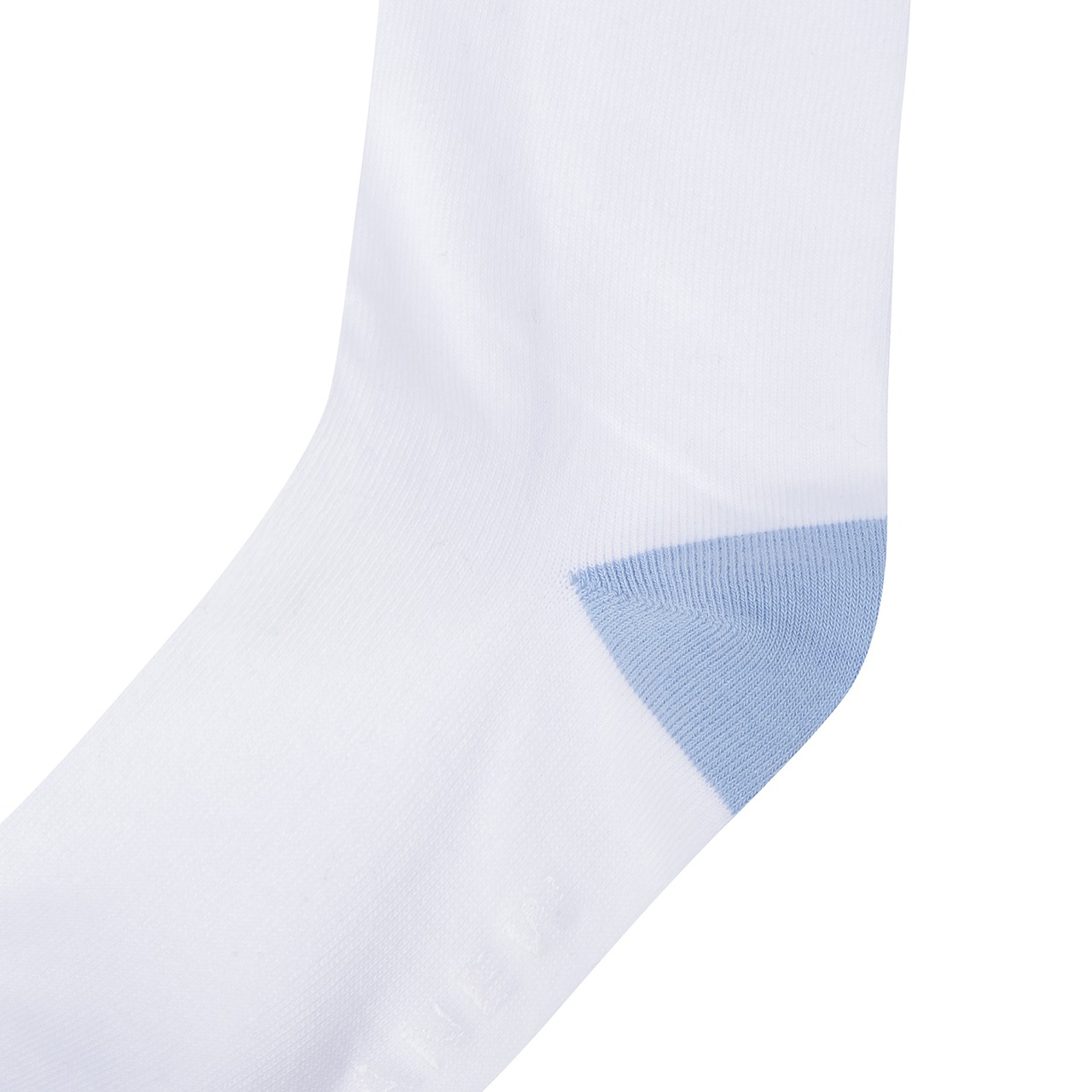 (W) THREE-TONE KNEE SOCKS [サイズ: F(AGEUWSC05SBF)] [カラー: SKY BLUE]