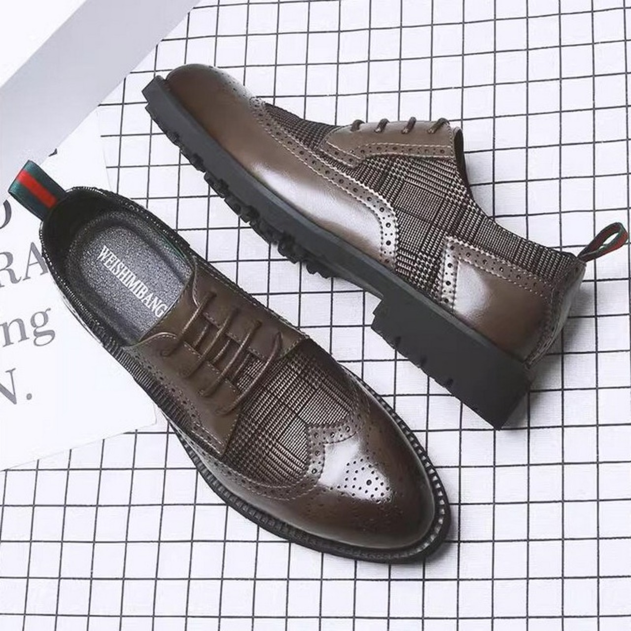 business casual splicing shoes. 00061