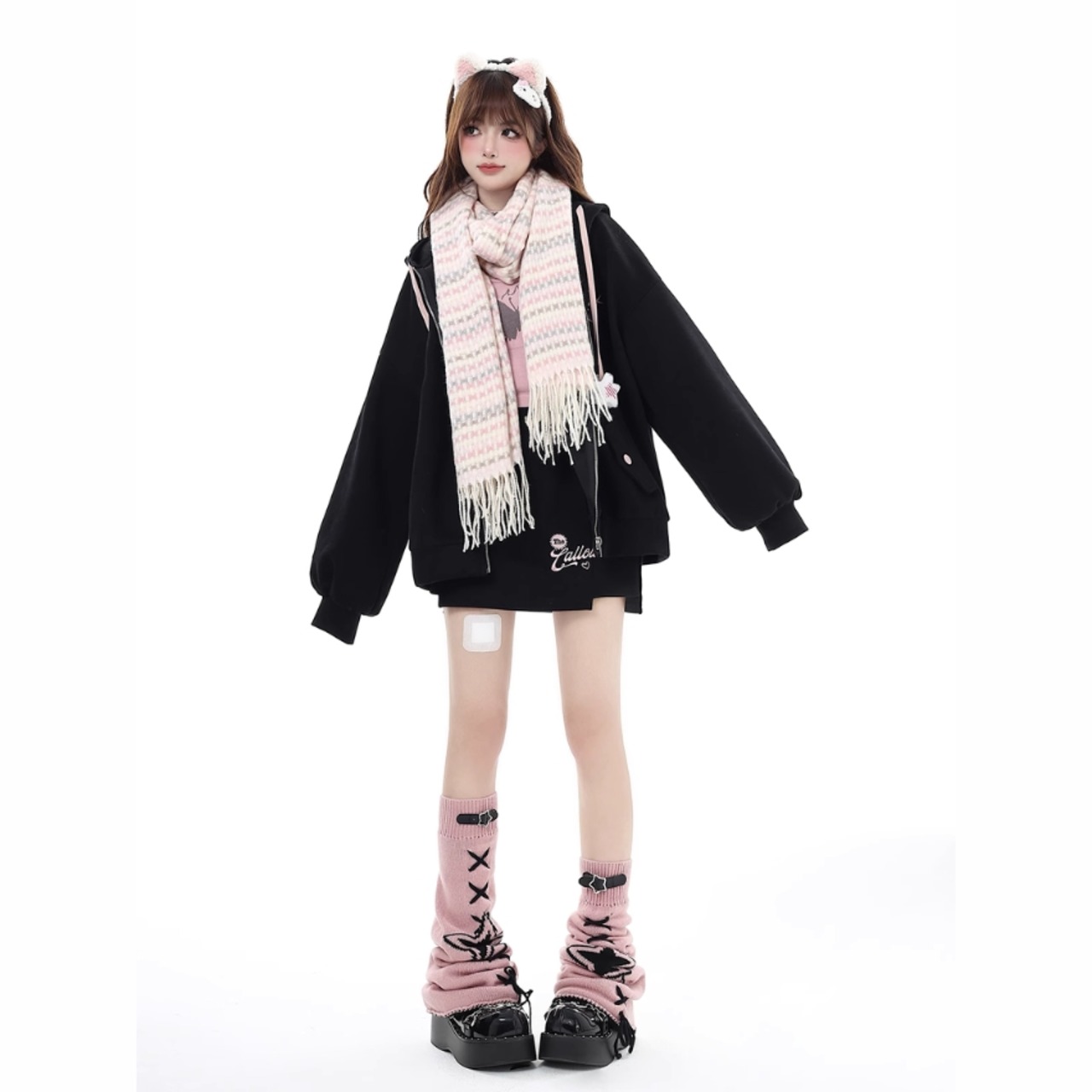 サブカル系 地雷系 CRAZYGIRLシリーズ パーカー フーディ ZIP サブカル系 地雷系 CRAZYGIRLシリーズ パーカー フーディ ZIP
