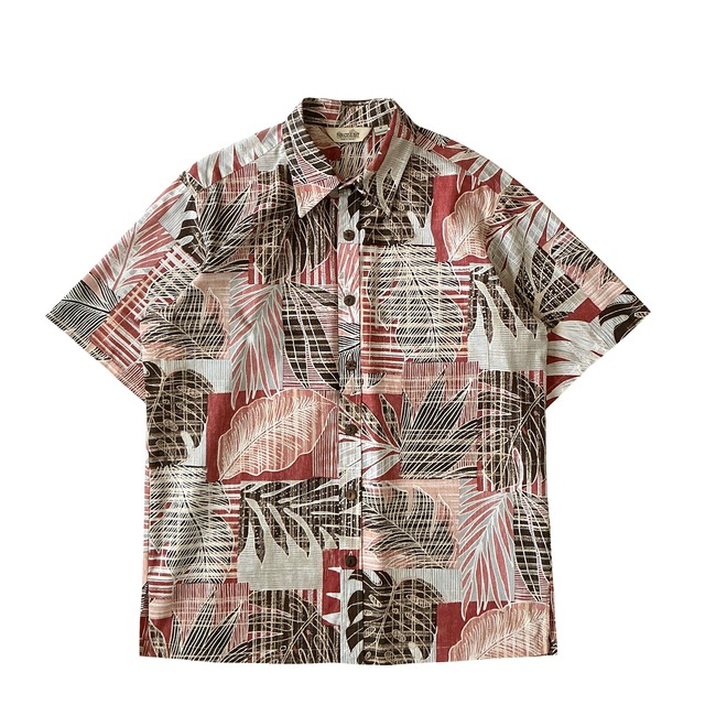 USED Aloha shirt / Paradise Bay / size M