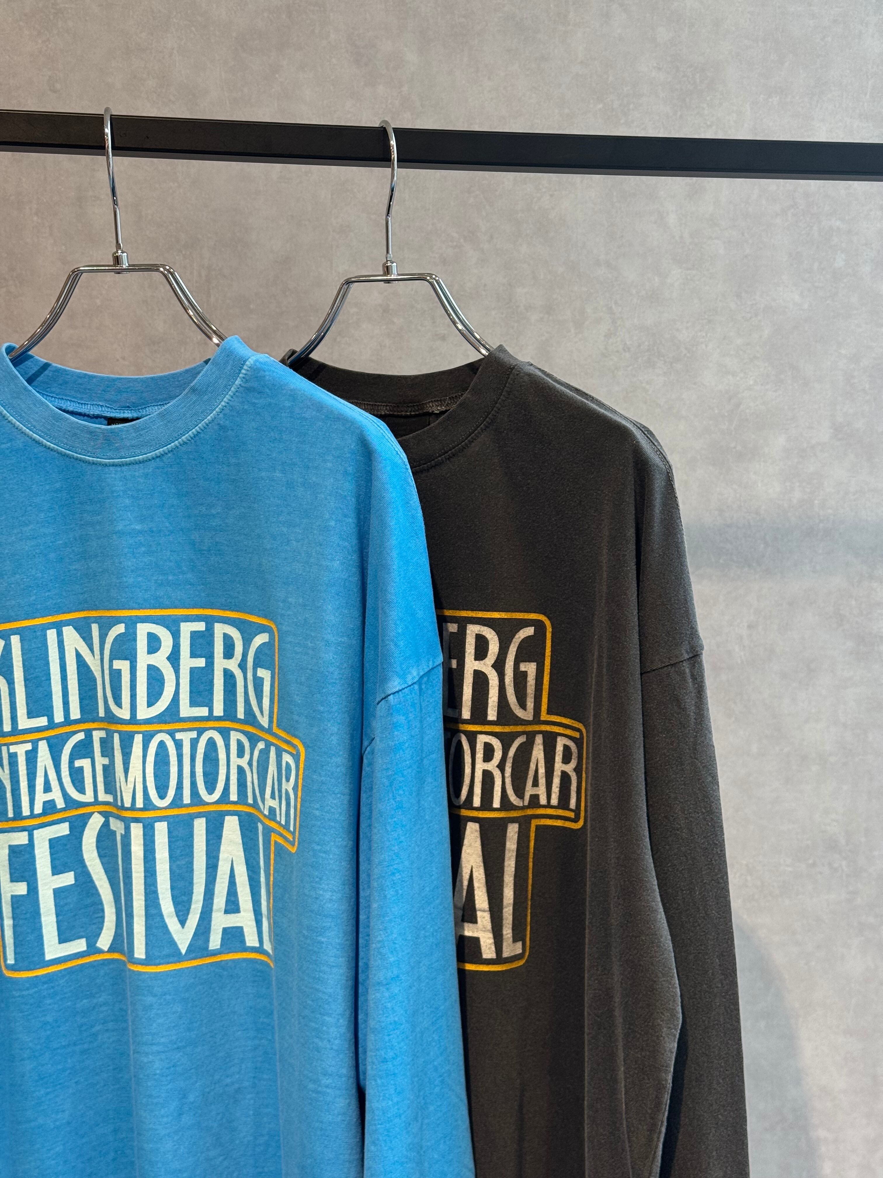 logo vintage color long T-shirt