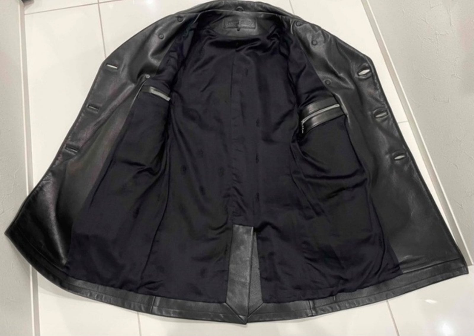 CHROME HEARTS クロムハーツ レザーコート ロングコート CHROME HEARTS クロムハーツ レザーコート ロングコート