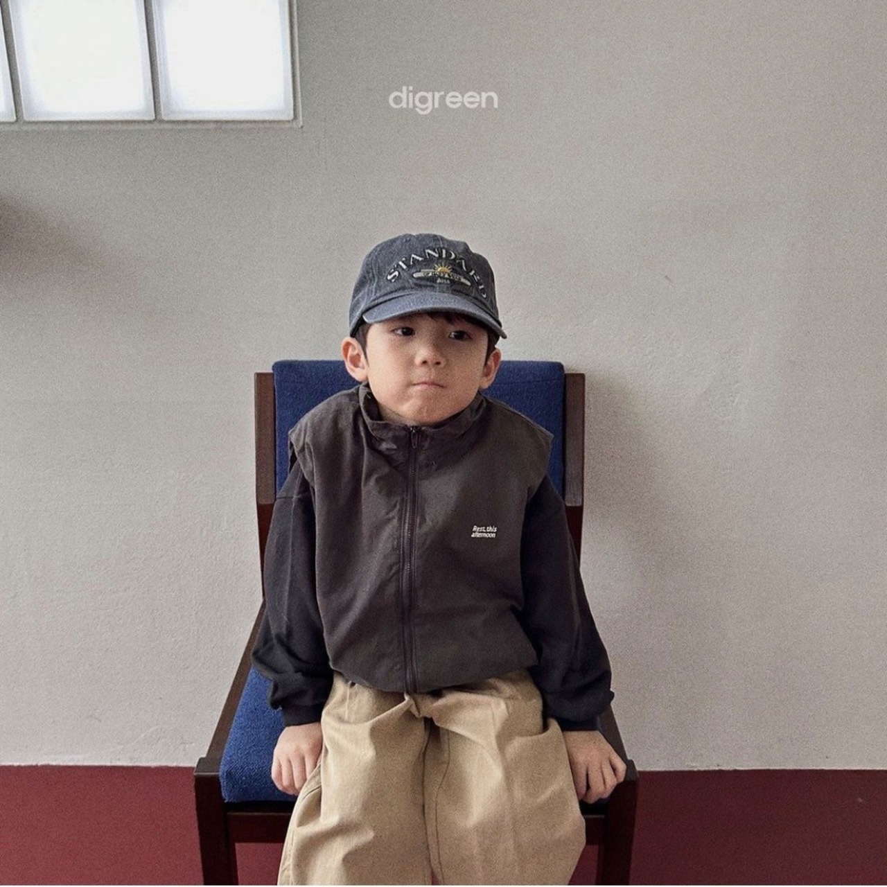 【Digreen ディグリーン】 standardデニムキャップ(ミディアムブルー)48〜56cm【230907dg】 - 8