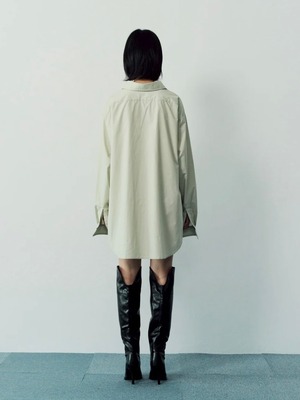 【26SS】Create Clair クリエイトクレイル / ツイストデザインシャツ / TWIST SHIRT