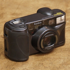 2506FC1 Konica Hi-PRECISION ZOOM AF COMPACT コンパクトフィルムカメラ 中古 電池付き