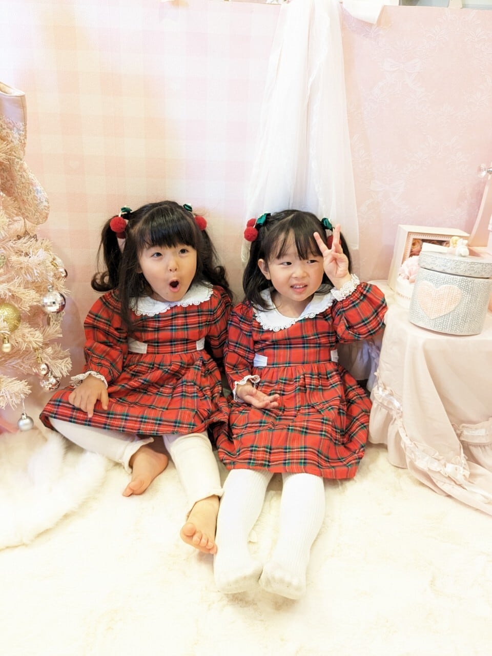 ぴこくり】size100.110 チェックワンピース♡ | Pico World