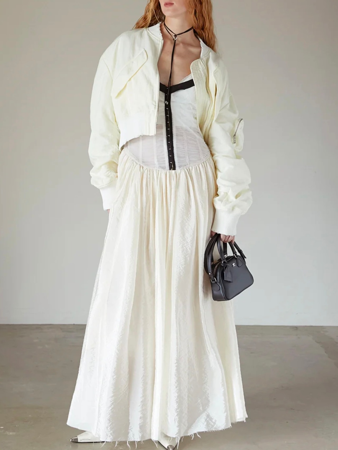 【25SS】PRANK PROJECT プランクプロジェクト / Power Shoulder Short Blouson / ブルゾン - 5