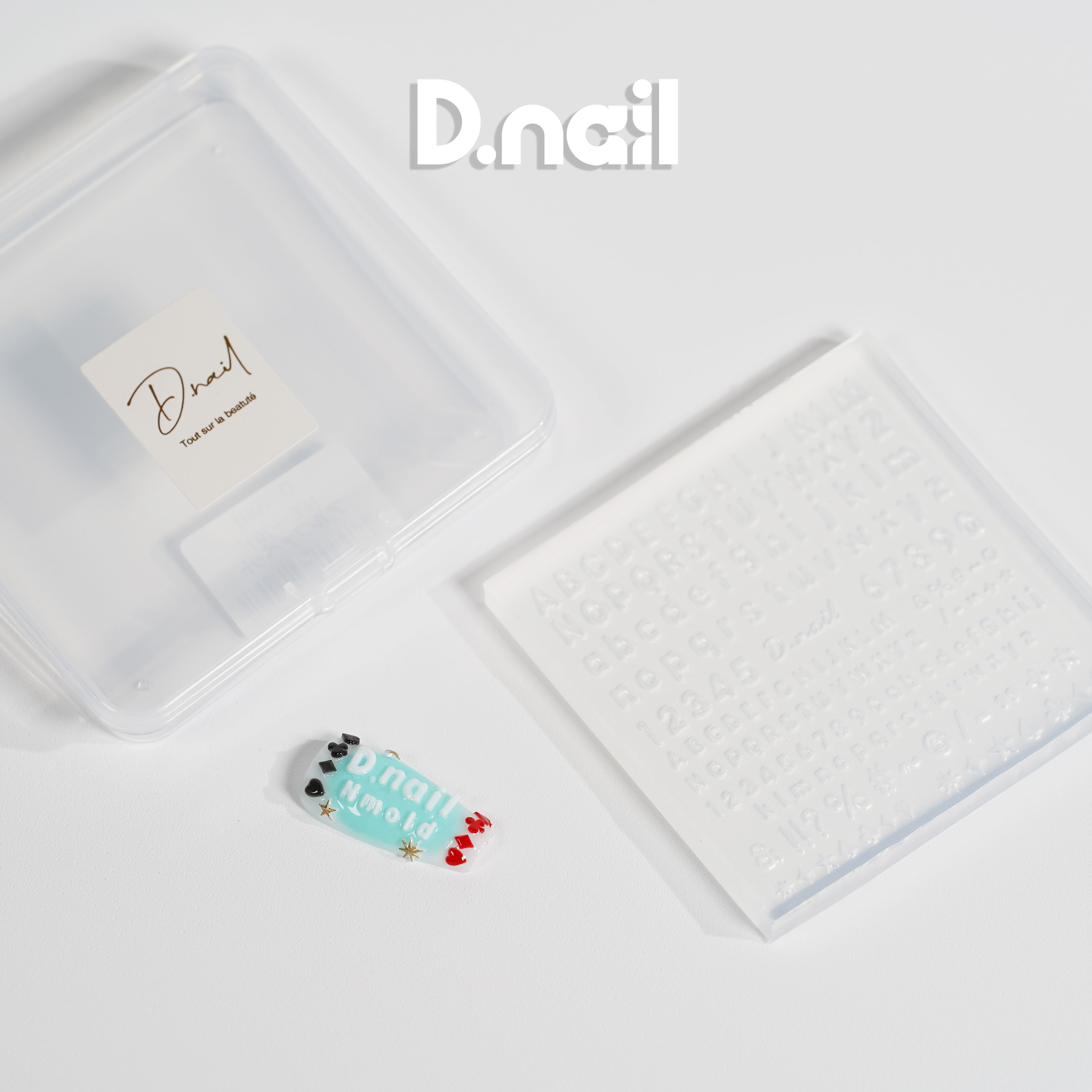 D.nail Nモールド アルファベット #83497 | プラスディー