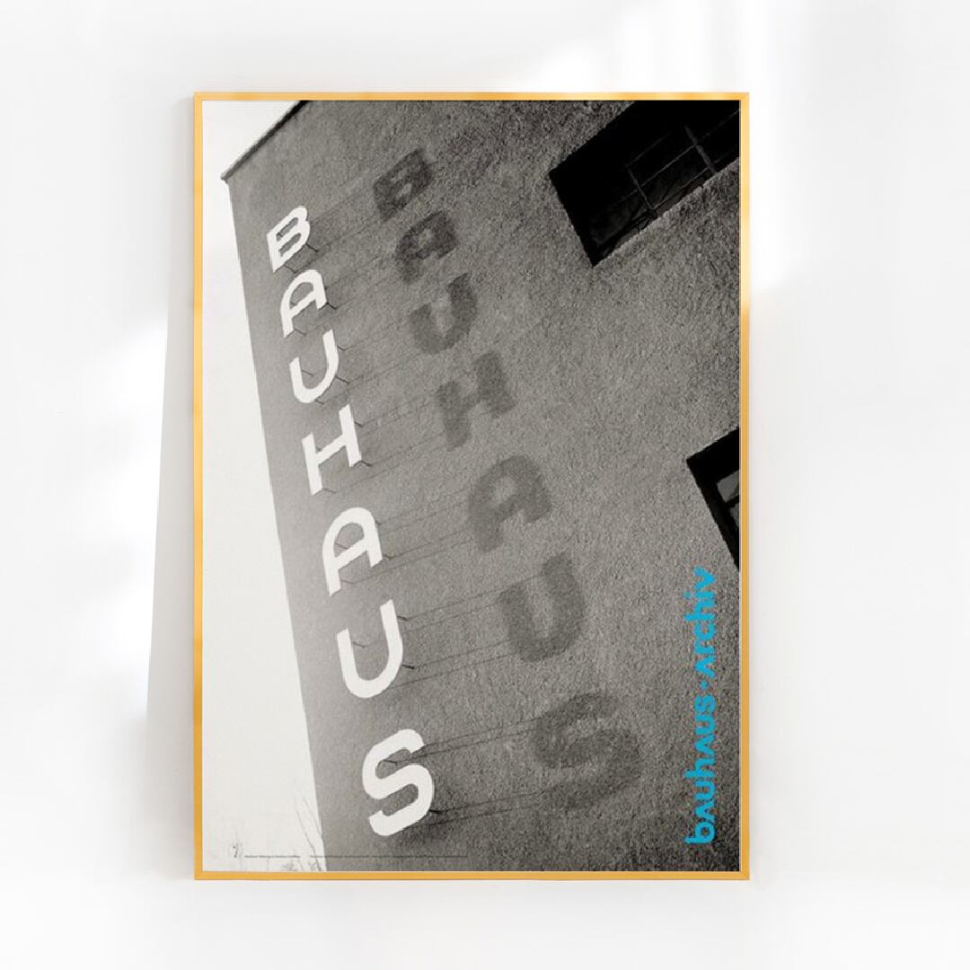 Art Poster「 Bauhaus - Schriftzug 」【 A1 】