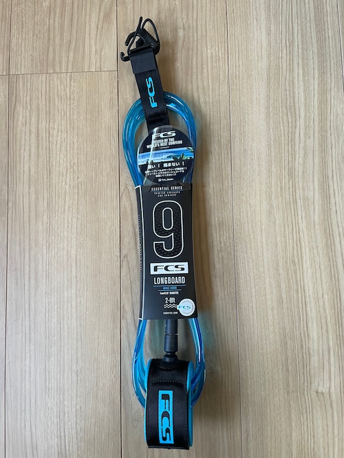 FCS 9’’リーシュコード LONGBOARD LB ANKLE ロング アンクル 9 BLUE/BLACK