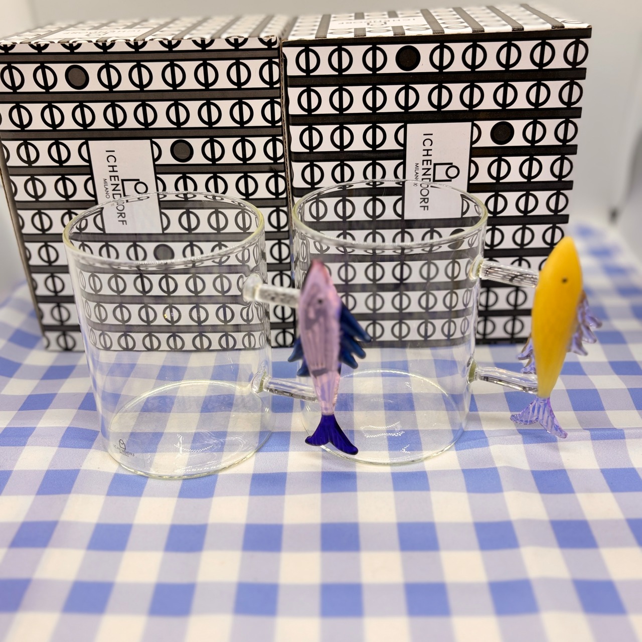 ICHENDORF（イッケンドルフ）MARINE GARDEN マグ 450ml ピンクサーディン